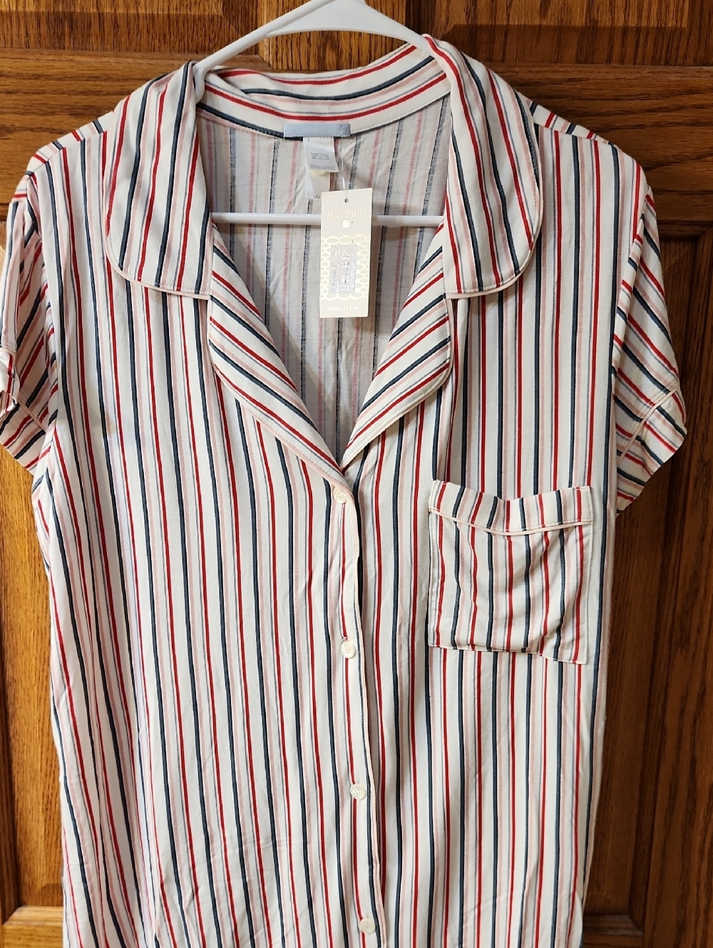 Eberjey Sleep Chic Short-Sleeve Pajama Set